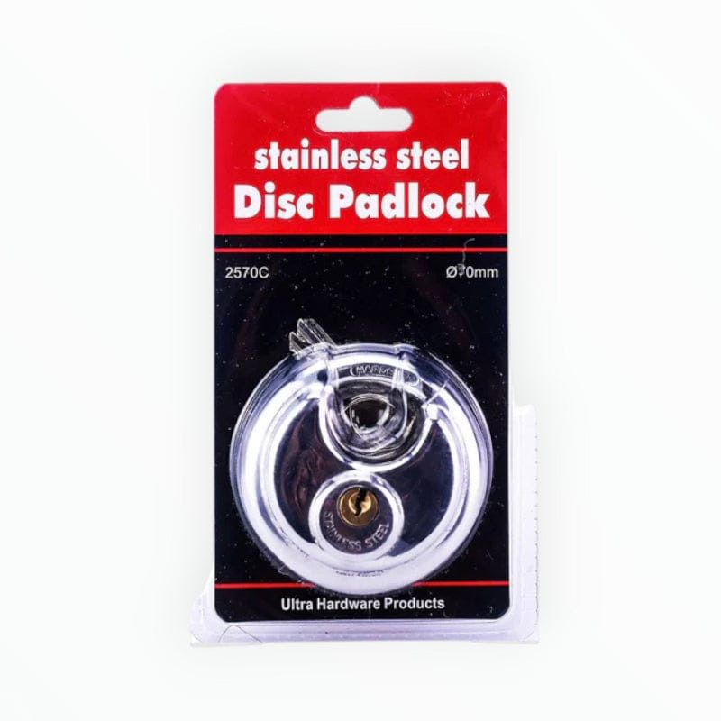 MHC WORLD Padlock Pad Lock Round 90mm (N502029