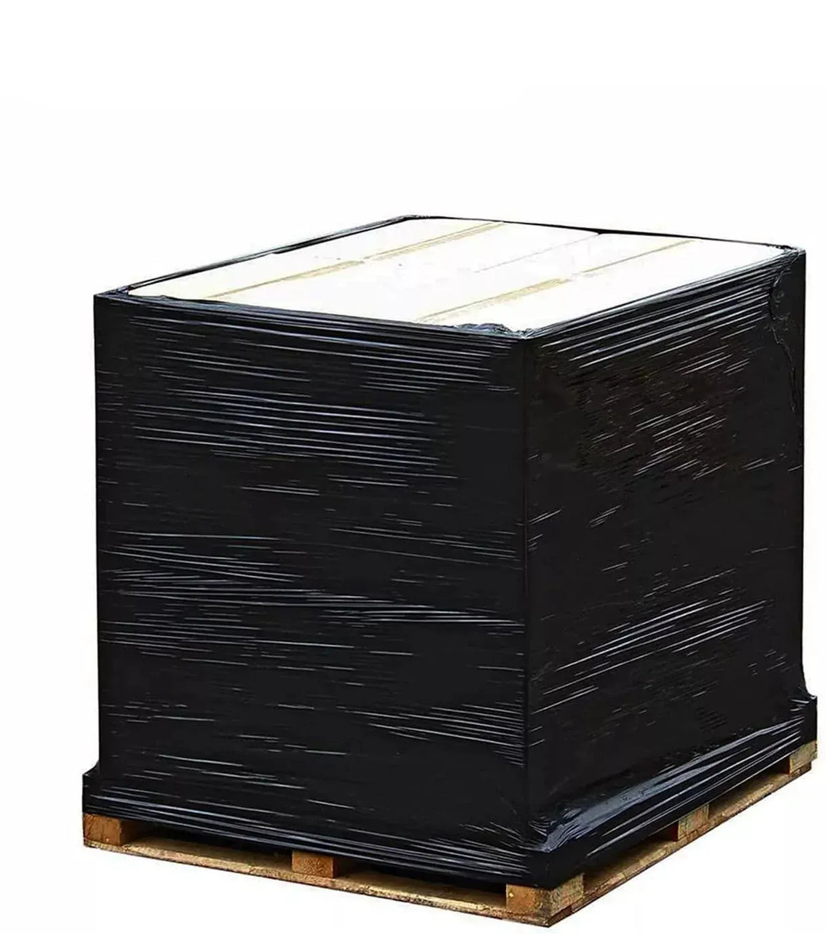 MHC World Pallet Wrap Black Pallet Wrap with Handle 13 Micron 400mm