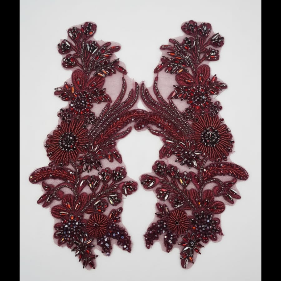 MHC World Patches Maroon Patches XDH-4023