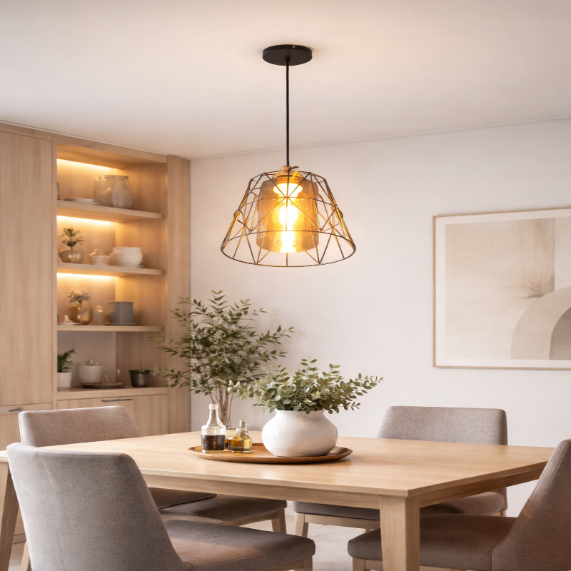 MHC World PENDANT LIGHT Pendant  C470-250 BK