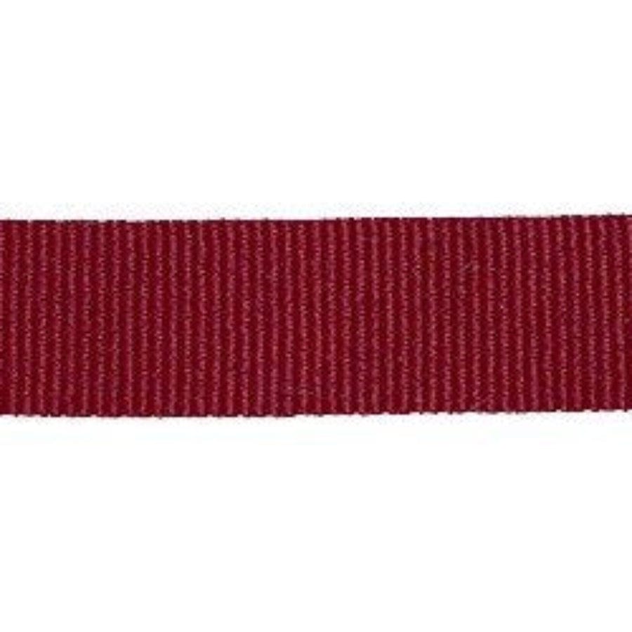 MHC WORLD Petersham Maroon Petersham Ribbon 25mm