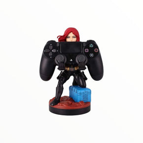 MHC World PHONE AND CONTROLLER HOLDER Cable Guys Marvel Black Widow Holder – The Ultimate Heroic Stand (Device Holder)