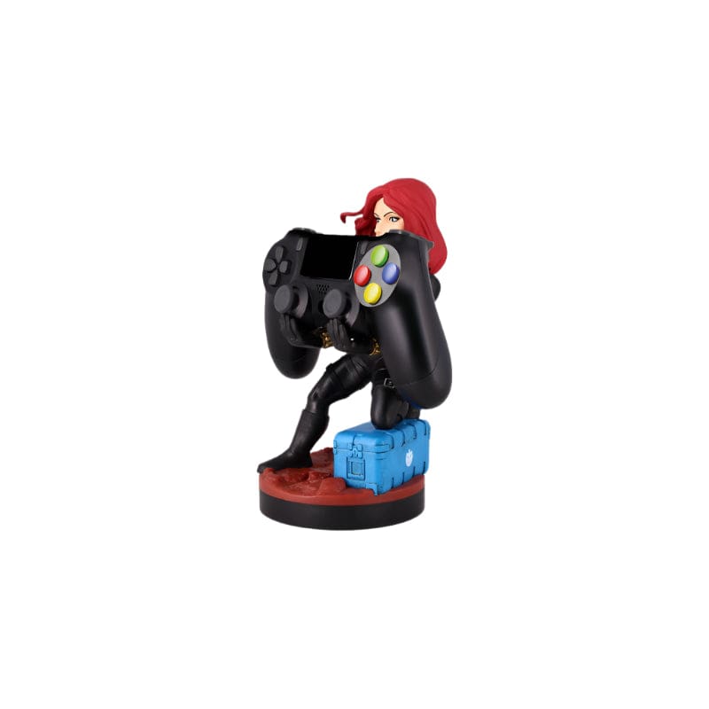 MHC World PHONE AND CONTROLLER HOLDER Cable Guys Marvel Black Widow Holder – The Ultimate Heroic Stand (Device Holder)
