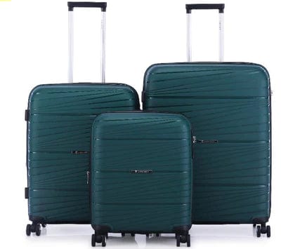 MHC World Pierre Cardin Montpellier Luggage Green Black (7295884525657)