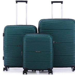 MHC World Pierre Cardin Montpellier Luggage Green Black (7295884525657)