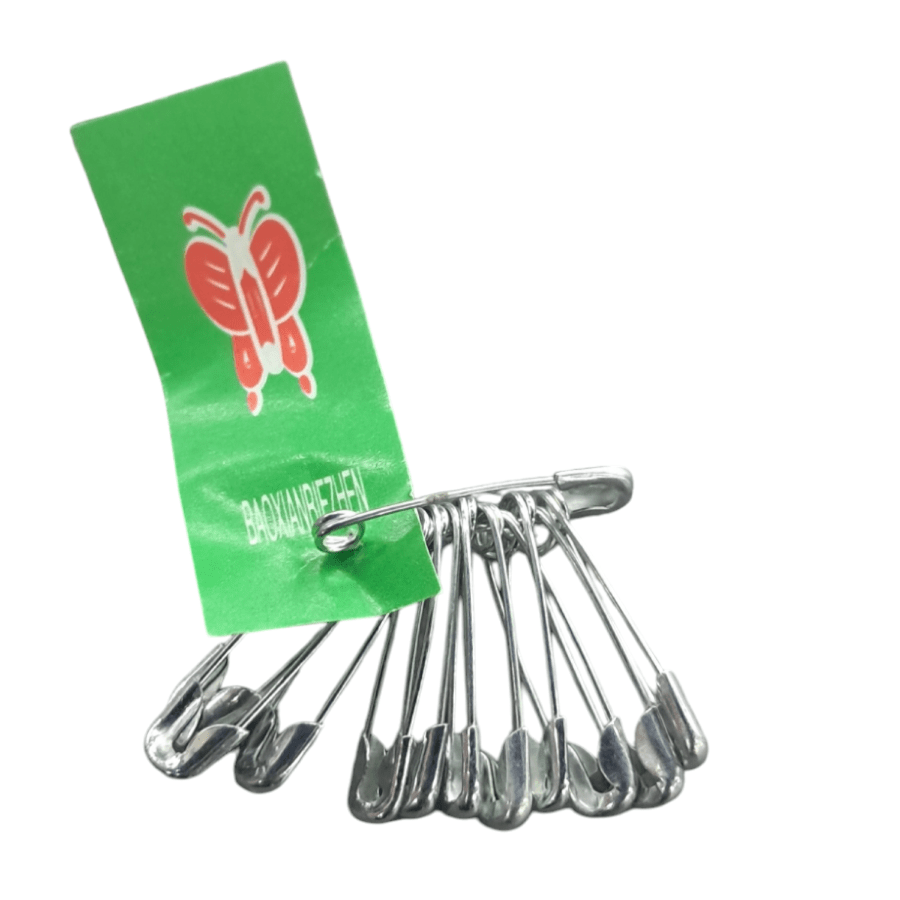 MHC WORLD Pins Safety Pins Silver