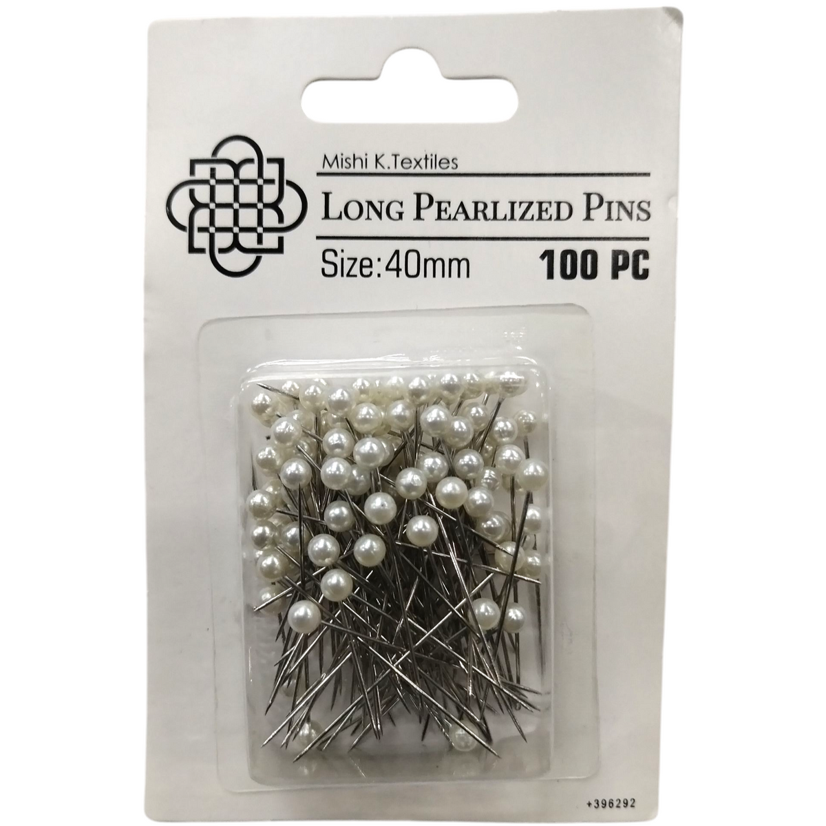 MHC WORLD Pins White Long Pearlized Pins 40mm