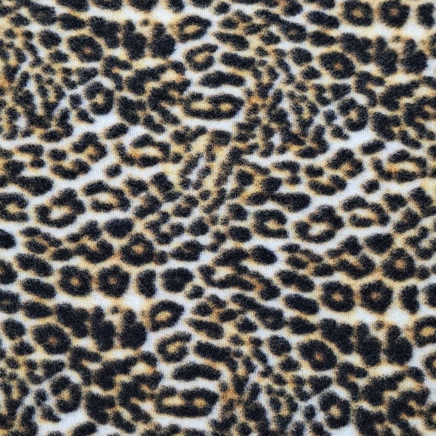MHC WORLD Polar Fleece Leopard Printed Polar Fleece 150cm