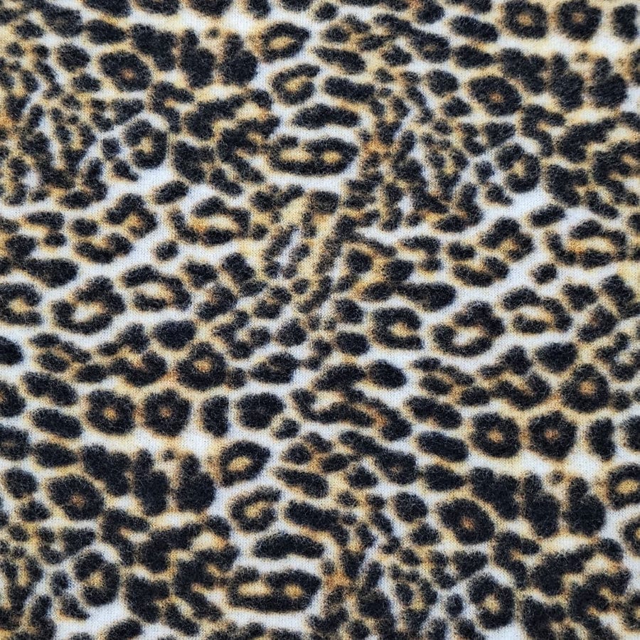 MHC WORLD Polar Fleece Leopard Printed Polar Fleece 150cm
