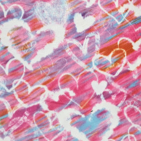 MHC WORLD Polar Fleece Luv Arts Printed Polar Fleece 150cm