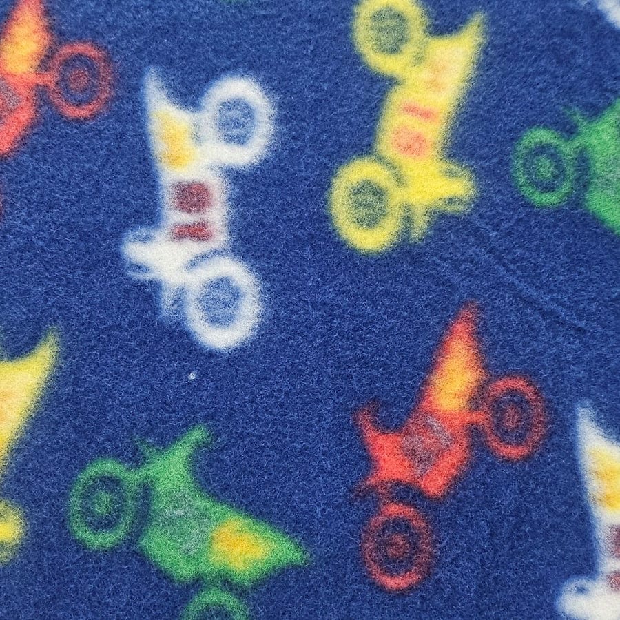 MHC WORLD Polar Fleece Motorbike Printed Polar Fleece 150cm