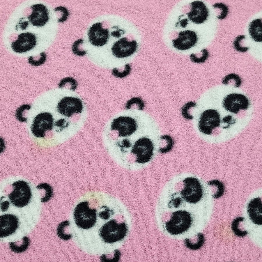 MHC WORLD Polar Fleece Panda Blush Printed Polar Fleece 150cm