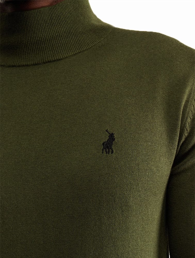 MHC World Polo Long Sleeve High Collar Knitwear Fatigue (7683899129945)