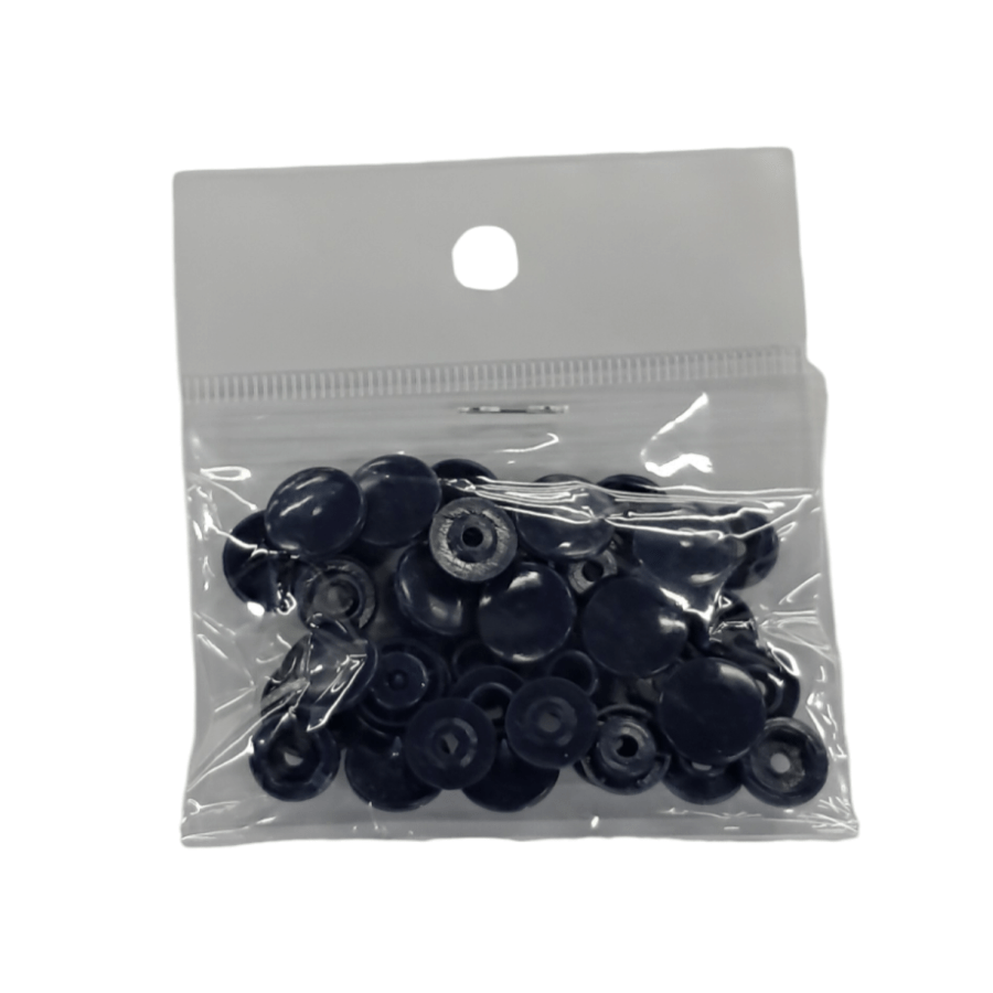 MHC WORLD Press Stud Navy Plastic Press Studs