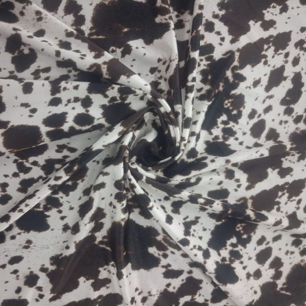 MHC WORLD print armani satin Digital Print Moroccan Satin Cow 150cm