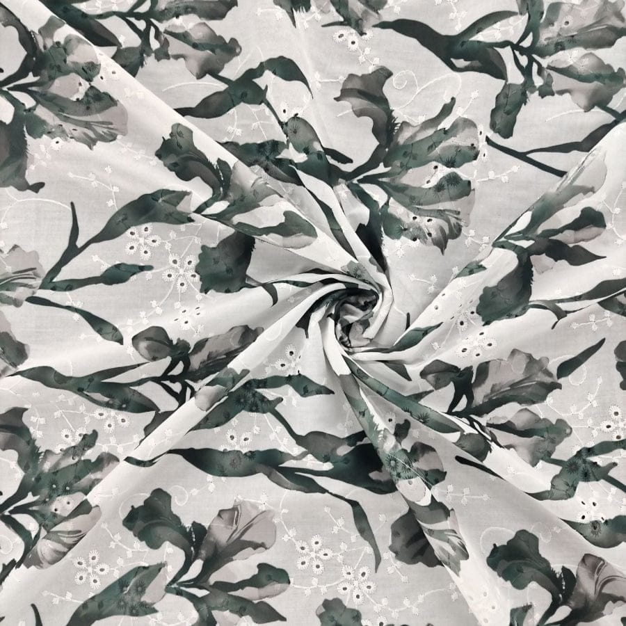 MHC WORLD PRINTED ANGILAISE DSN 4 Printed Anglaise Fabric 150cm