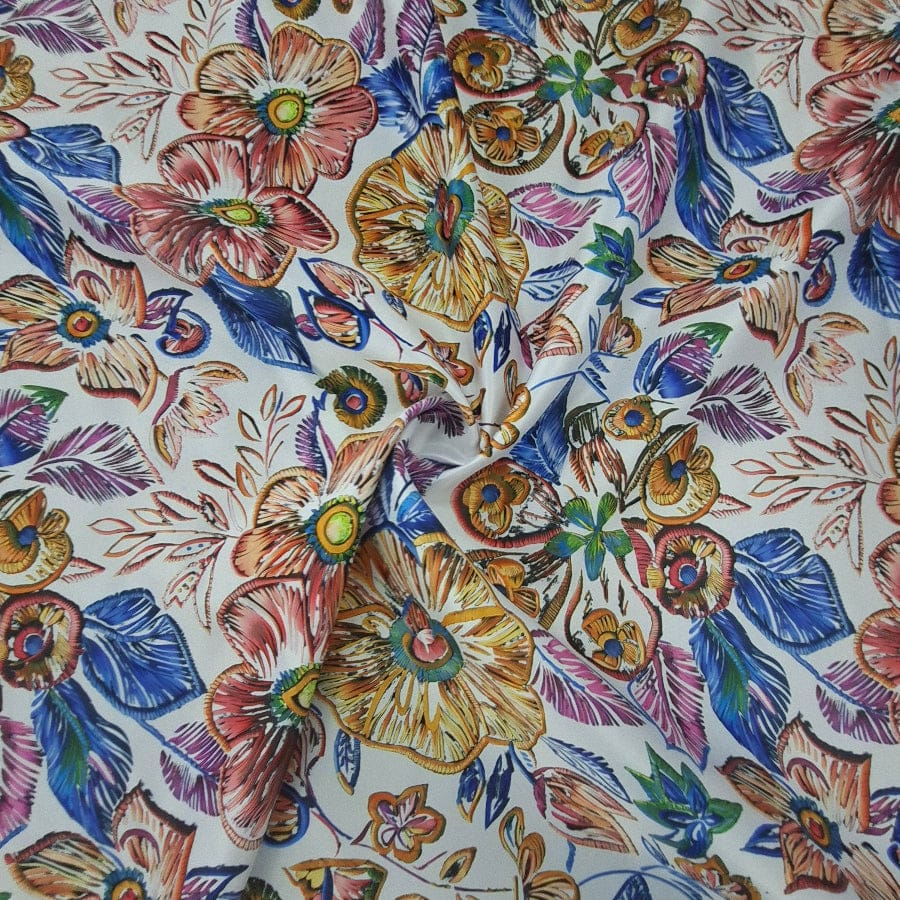 MHC WORLD Printed Duchess Satin Dsn2 Printed Duchess Satin