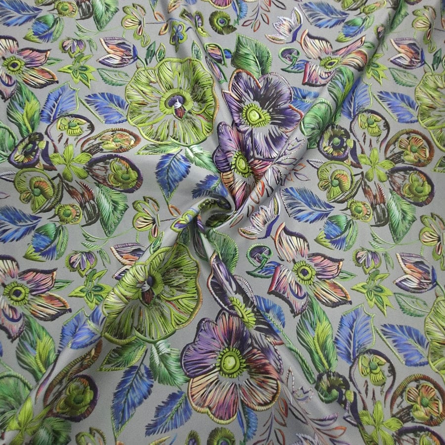 MHC WORLD Printed Duchess Satin Dsn4 Printed Duchess Satin