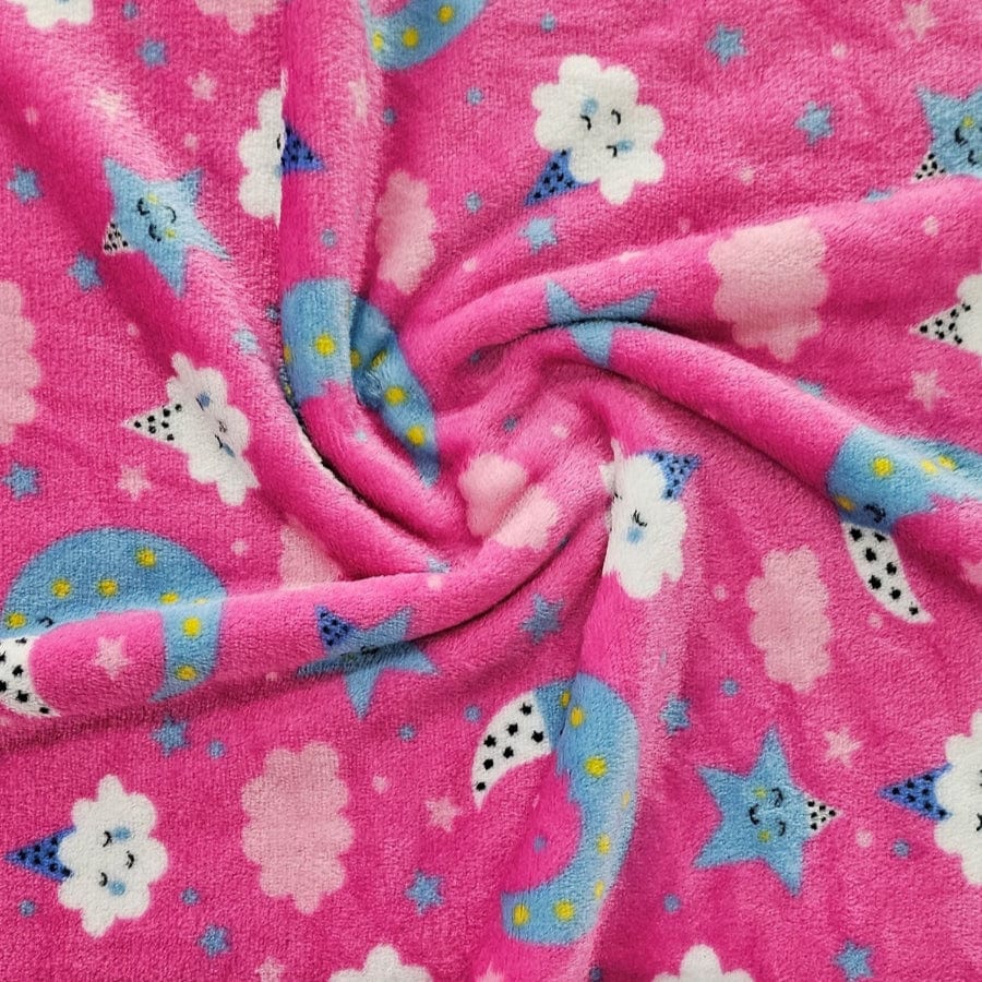 MHC WORLD PRINTED MONGOLIAN FLEECE DSN 17 Printed Mongolian Fleece 150cm