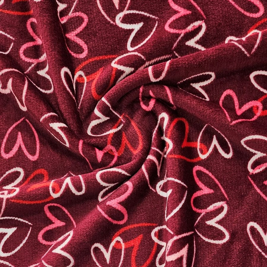 MHC WORLD PRINTED MONGOLIAN FLEECE Printed Mongolian Fleece 150cm