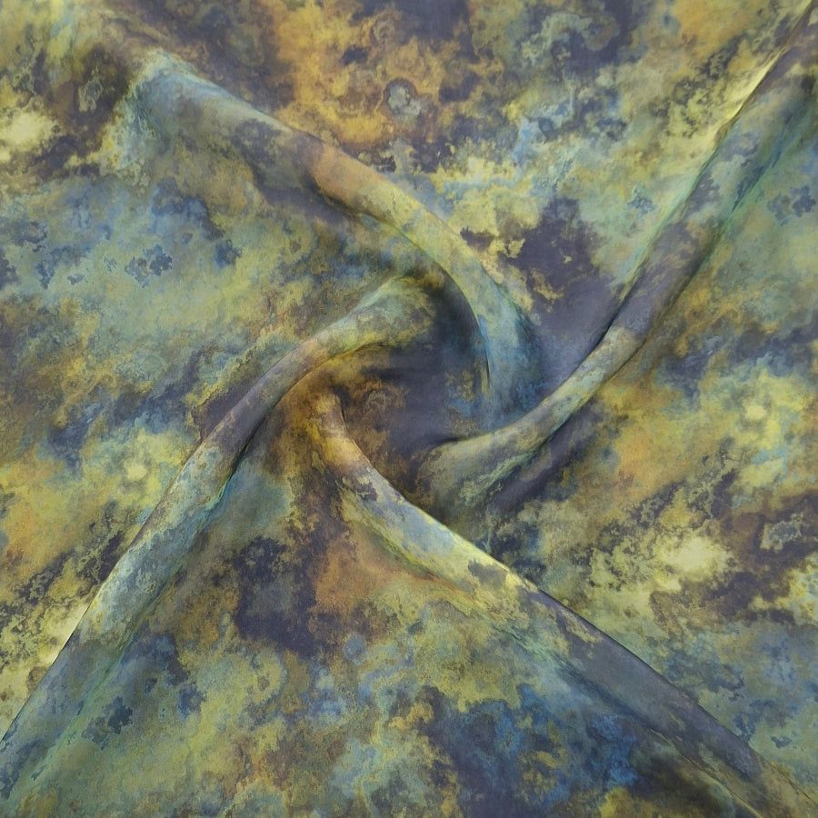 MHC WORLD Printed Organdy 150cm Dsn3 Printed Organdy Fabric Floral