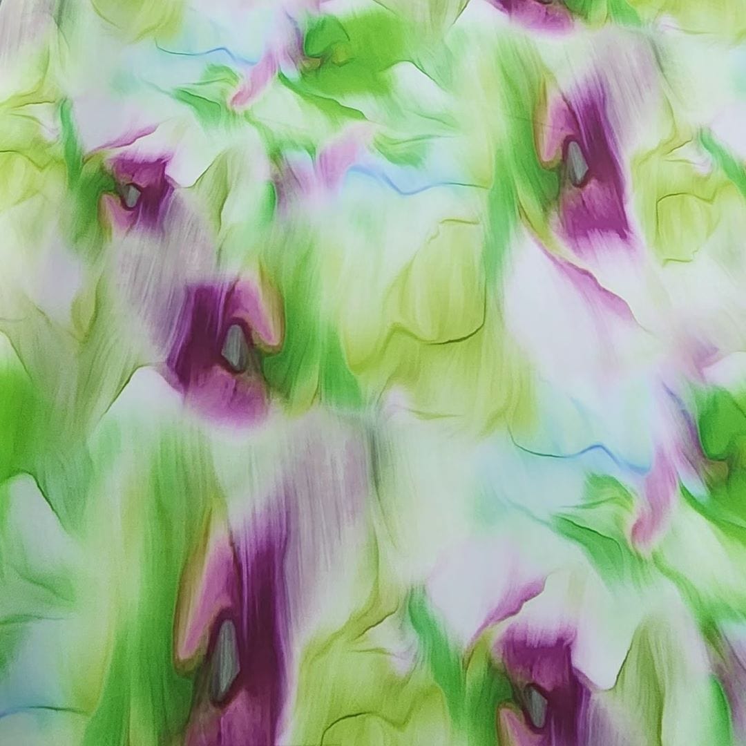 MHC World Printed Peach Chiffon Fabric 150cm (7510768844889)