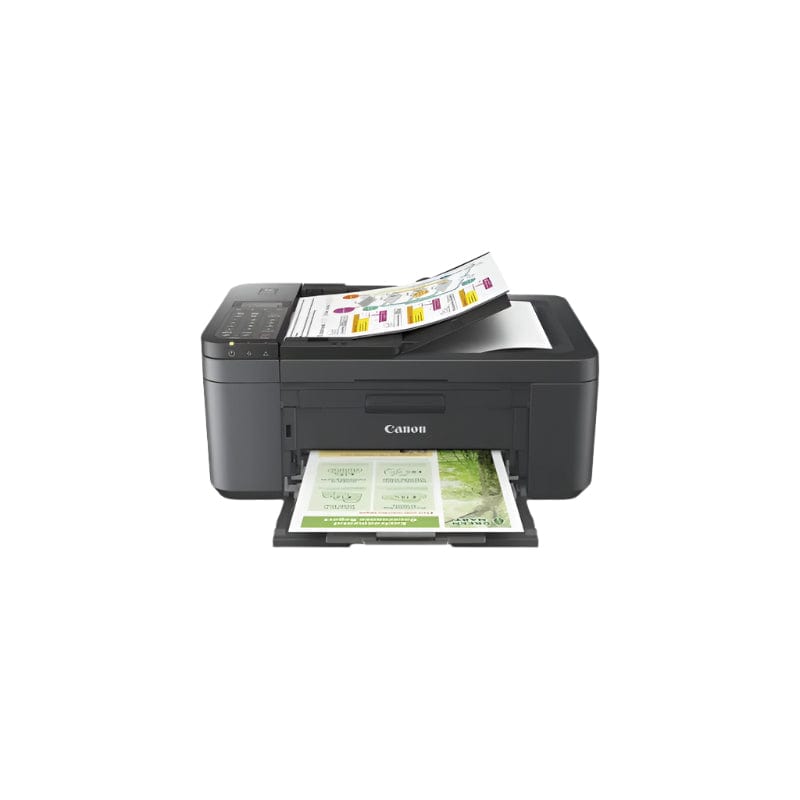 MHC World Printer Canon PIXMA TR4645 4-in-1 Inkjet Printer – Wireless Multi-Function Monochrome Printer (Ink Cartridge)