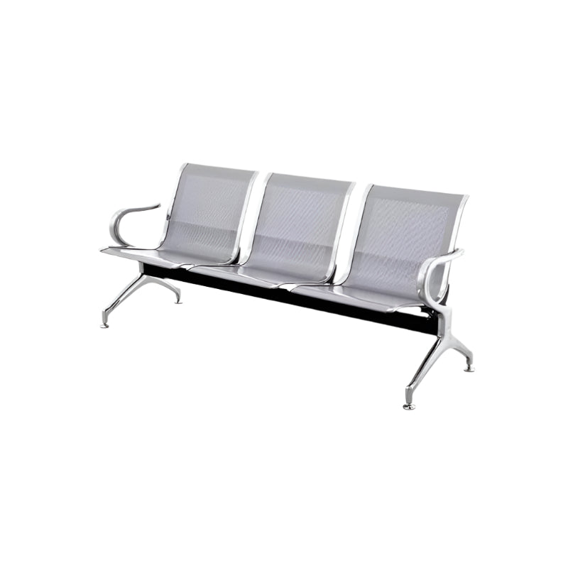 MHC World Public Sitting or airport chair 3 Seater Steel Airport Chair