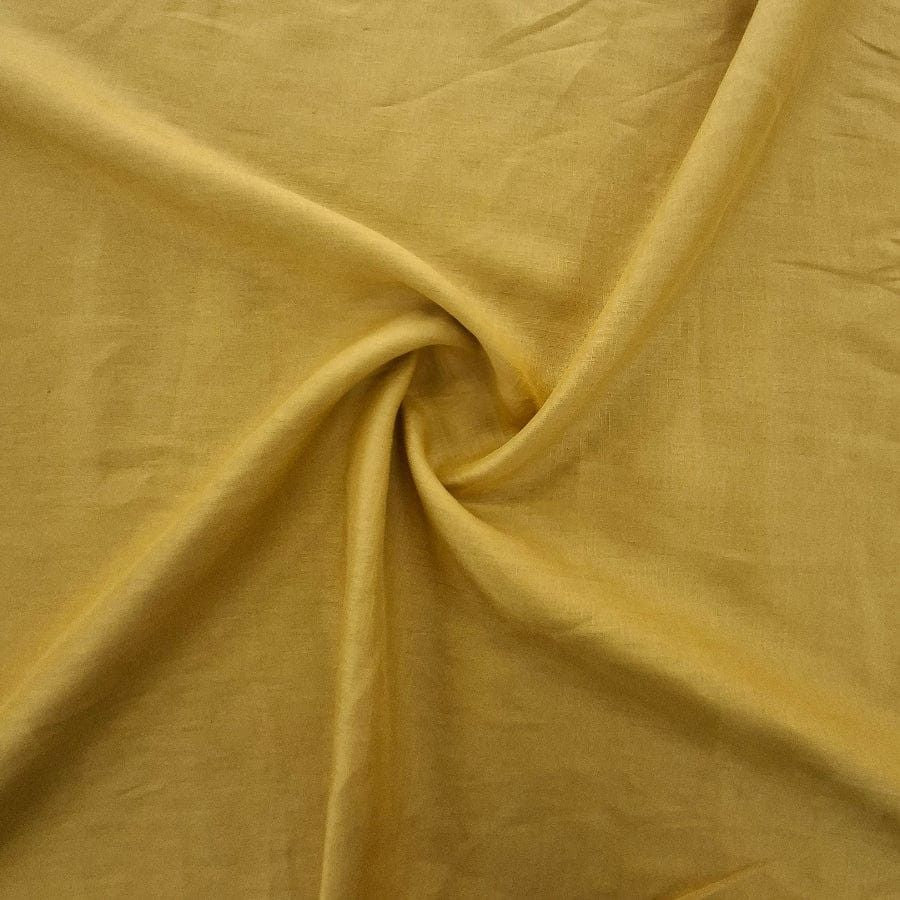 MHC WORLD Pure Linen 137cm Gold Pure Linen 137cm