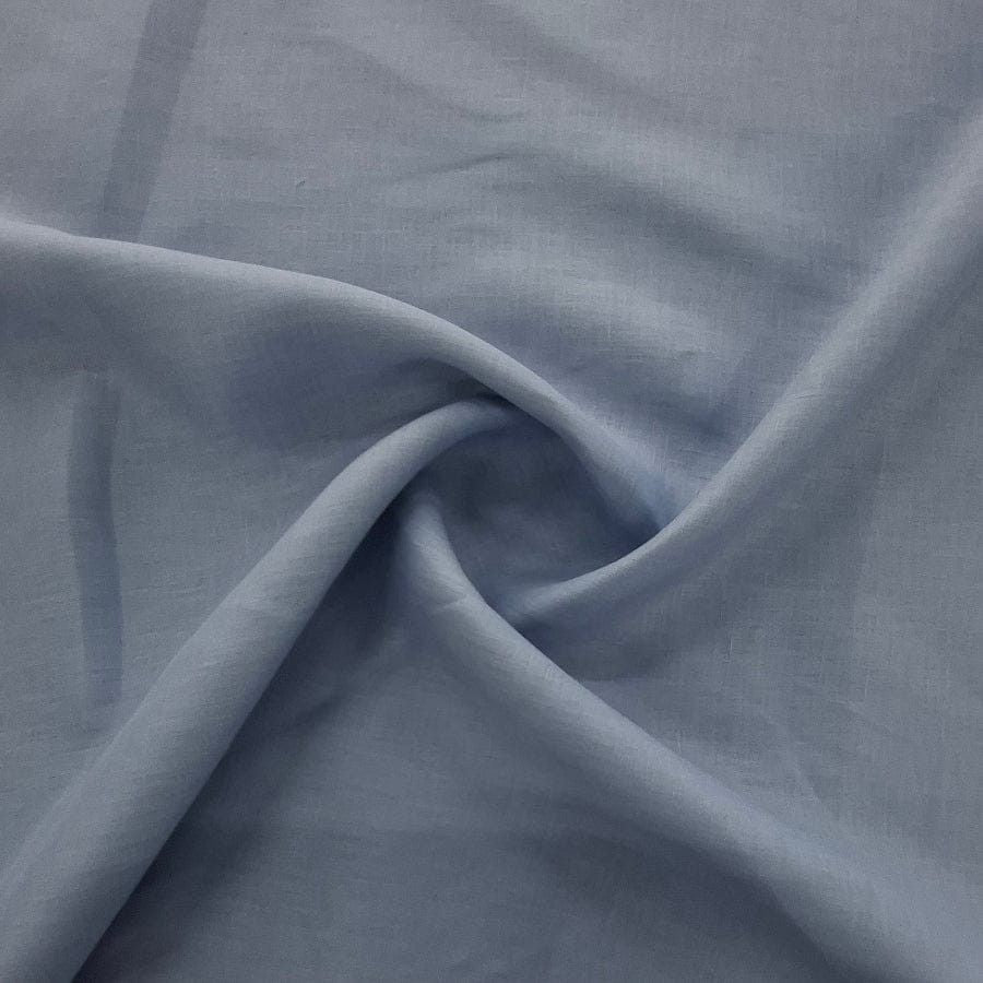 MHC WORLD Pure Linen 137cm Powder Blue Pure Linen 137cm