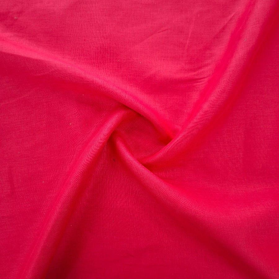 MHC WORLD Pure Linen 137cm Red Pure Linen 137cm