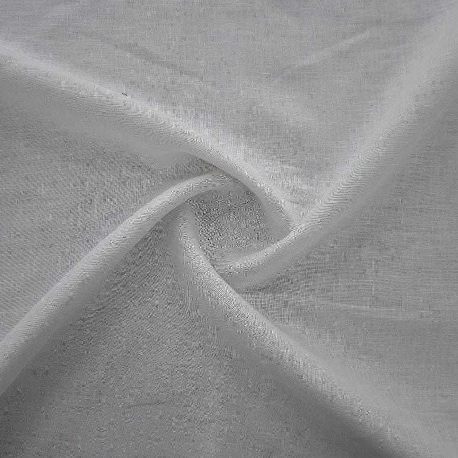 MHC WORLD Pure Linen 137cm White Pure Linen 137cm