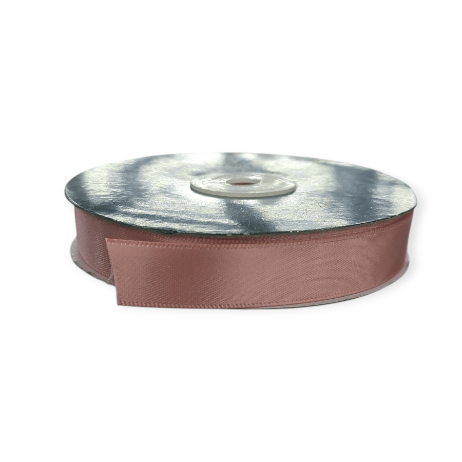 MHC WORLD Ribbon Collection Rose Gold Satin Ribbon 15mm