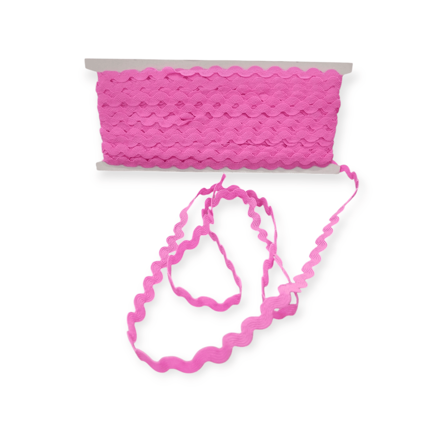 MHC WORLD Ric-Rac Trim Pink Ric Rac 5mm