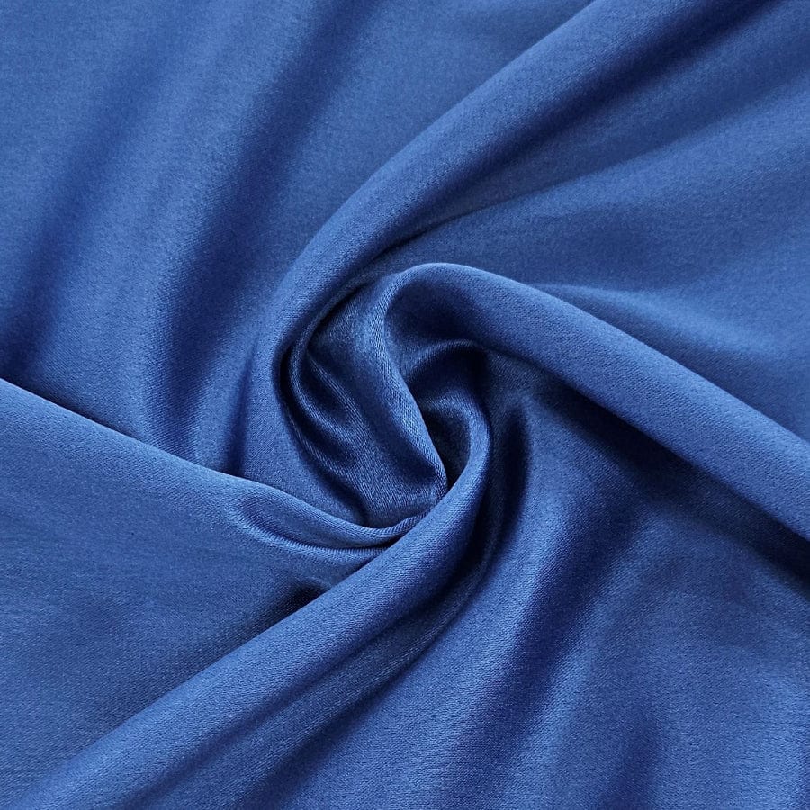 MHC WORLD Satin Denim Milano Satin Fabric 150cm