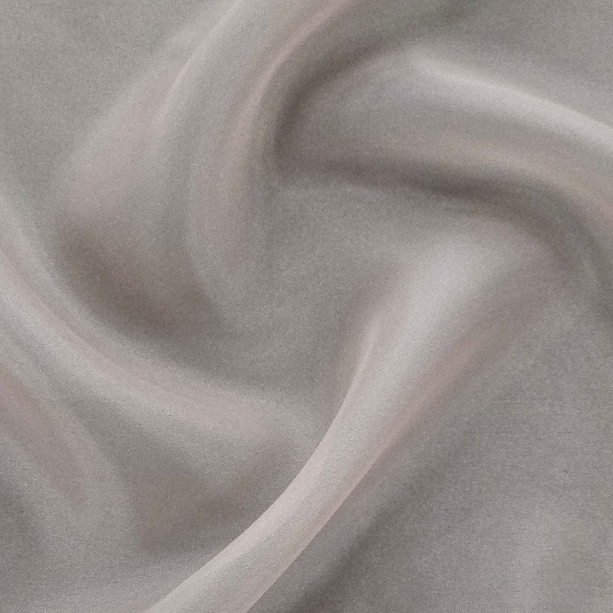 MHC WORLD Satin DK Mauve Satin Organdy Fabric 145cm