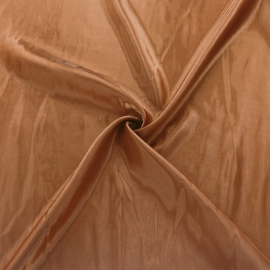 MHC WORLD Satin Leather Brown Glass Makado Satin 150cm