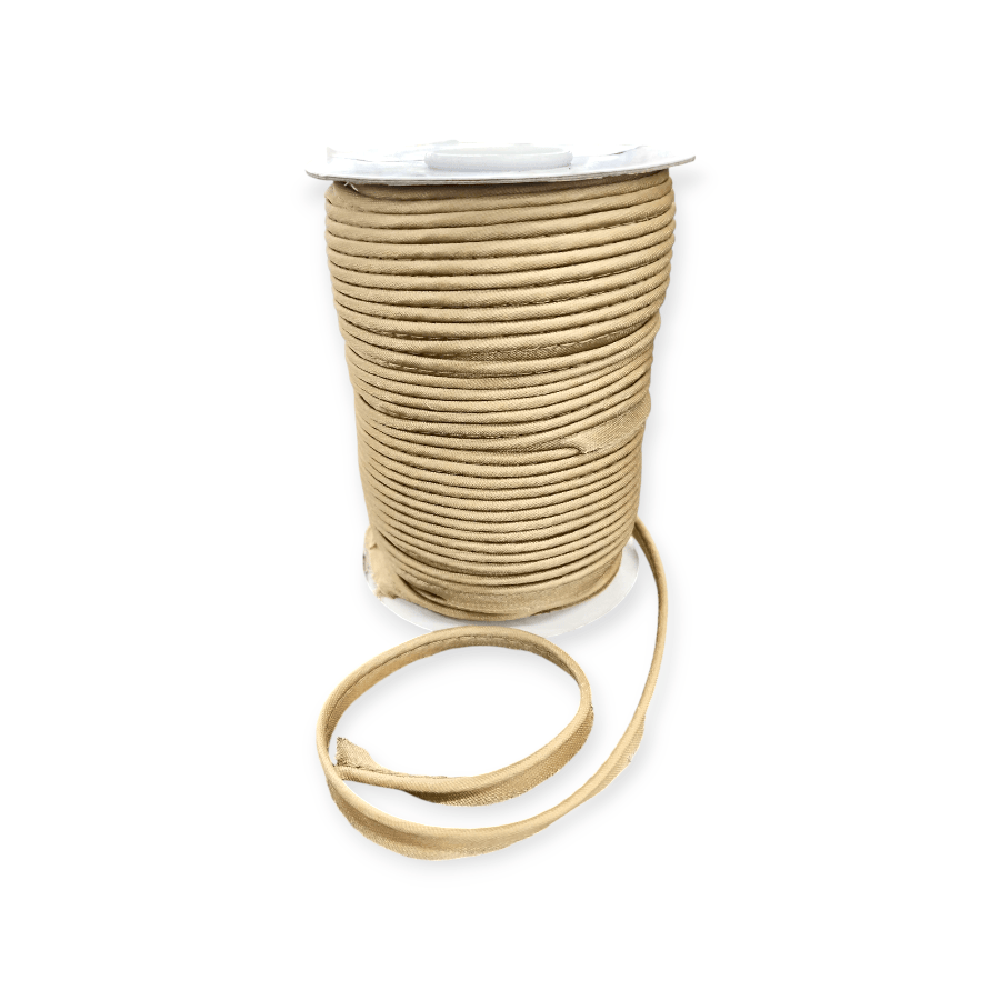 MHC WORLD Satin Piping Cord Beige Satin Piping Cord 66m