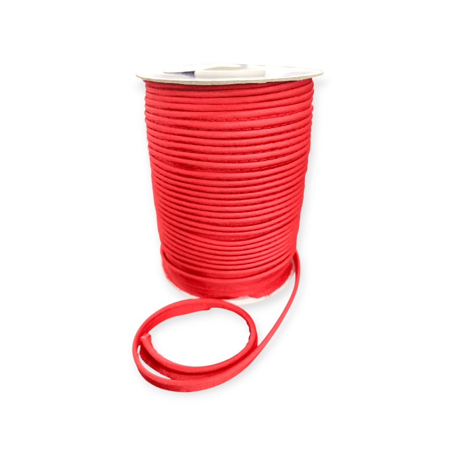 MHC WORLD Satin Piping Cord Red Satin Piping Cord 66m