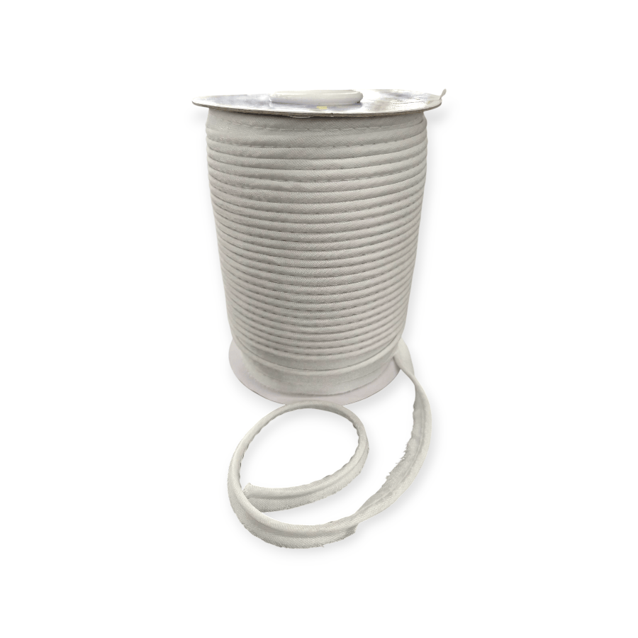MHC WORLD Satin Piping Cord White Satin Piping Cord 66m