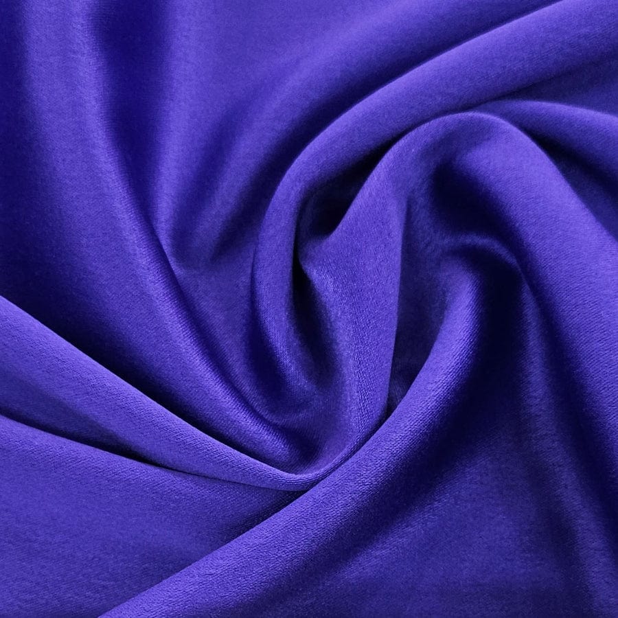 MHC WORLD Satin Purple Milano Satin Fabric 150cm