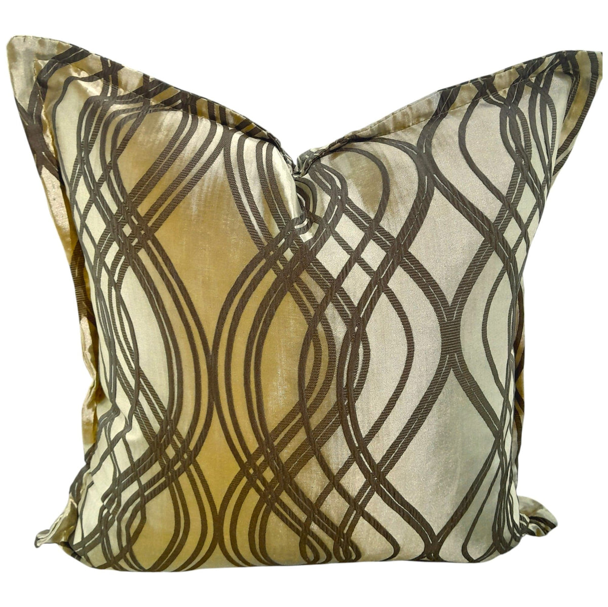 MHC World Scatter Cushion Brown Assorted Scatter Cushions Waves 50x50 cm