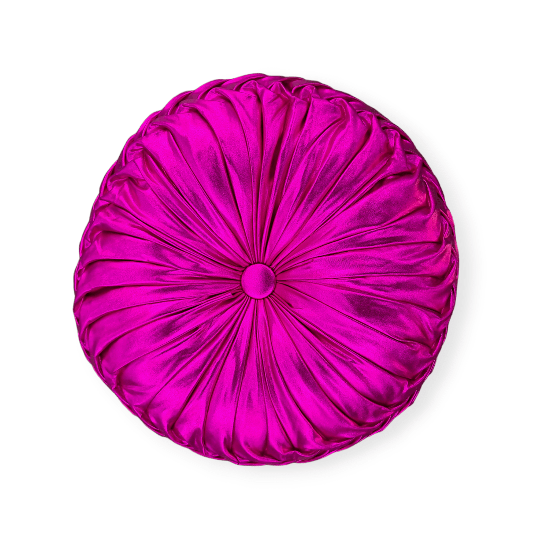 MHC World scatter cushion Diamante Scatter Cushion 40cm Round Cerise Pink MC-067 (7313899782233)