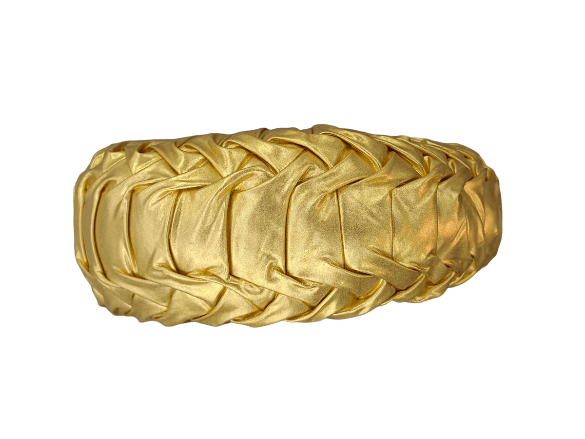 MHC World scatter cushion Diamante Scatter Cushion 40cm Round Gold MC-067 (7313898635353)