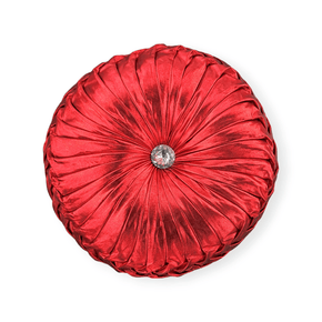 MHC World scatter cushion Diamante Scatter Cushion 40cm Round Red MC-067 (7313899290713)
