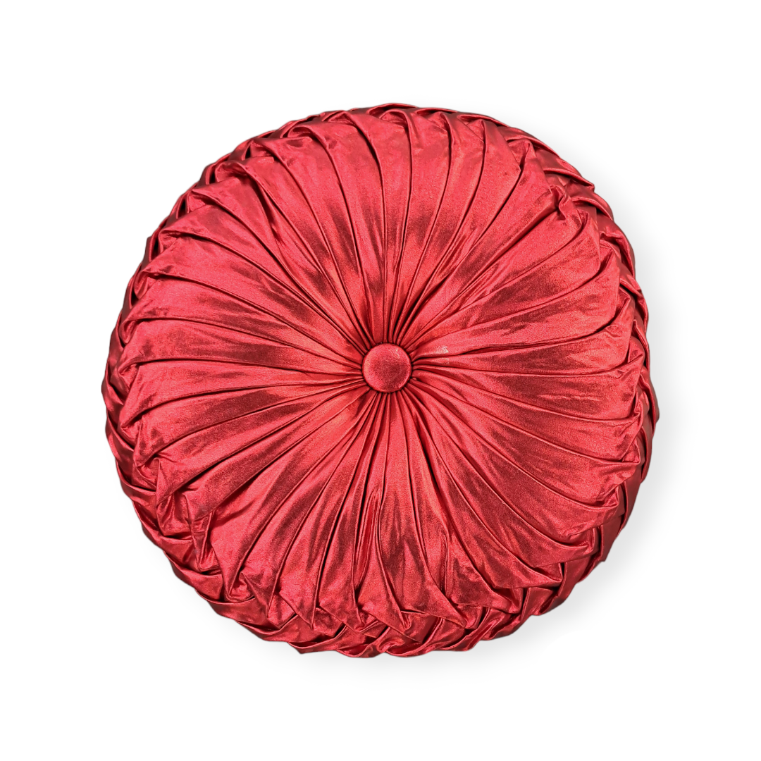 MHC World scatter cushion Diamante Scatter Cushion 40cm Round Red MC-067 (7313899290713)