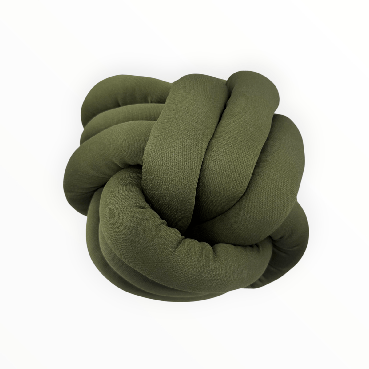 MHC WORLD Scatter Cushion Knots Round Cushion Green
