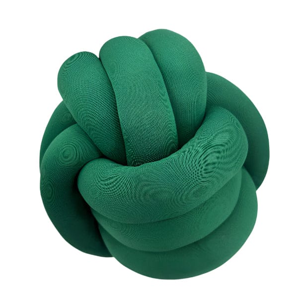 MHC WORLD Scatter Cushion Knots Round Cushion Mustard