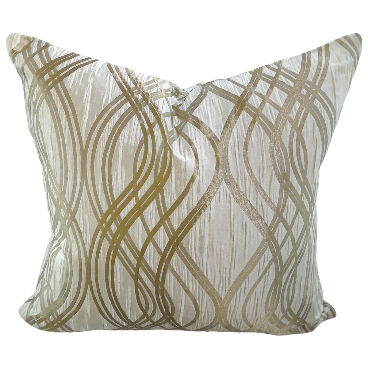 MHC World Scatter Cushion Off White Assorted Scatter Cushions Waves 50x50 cm