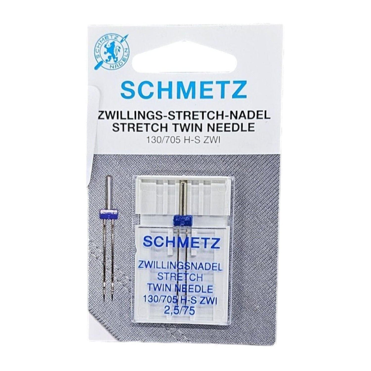 MHC WORLD Schmetz Stretch Twin SZ 2.5/75 Schmetz  Needles